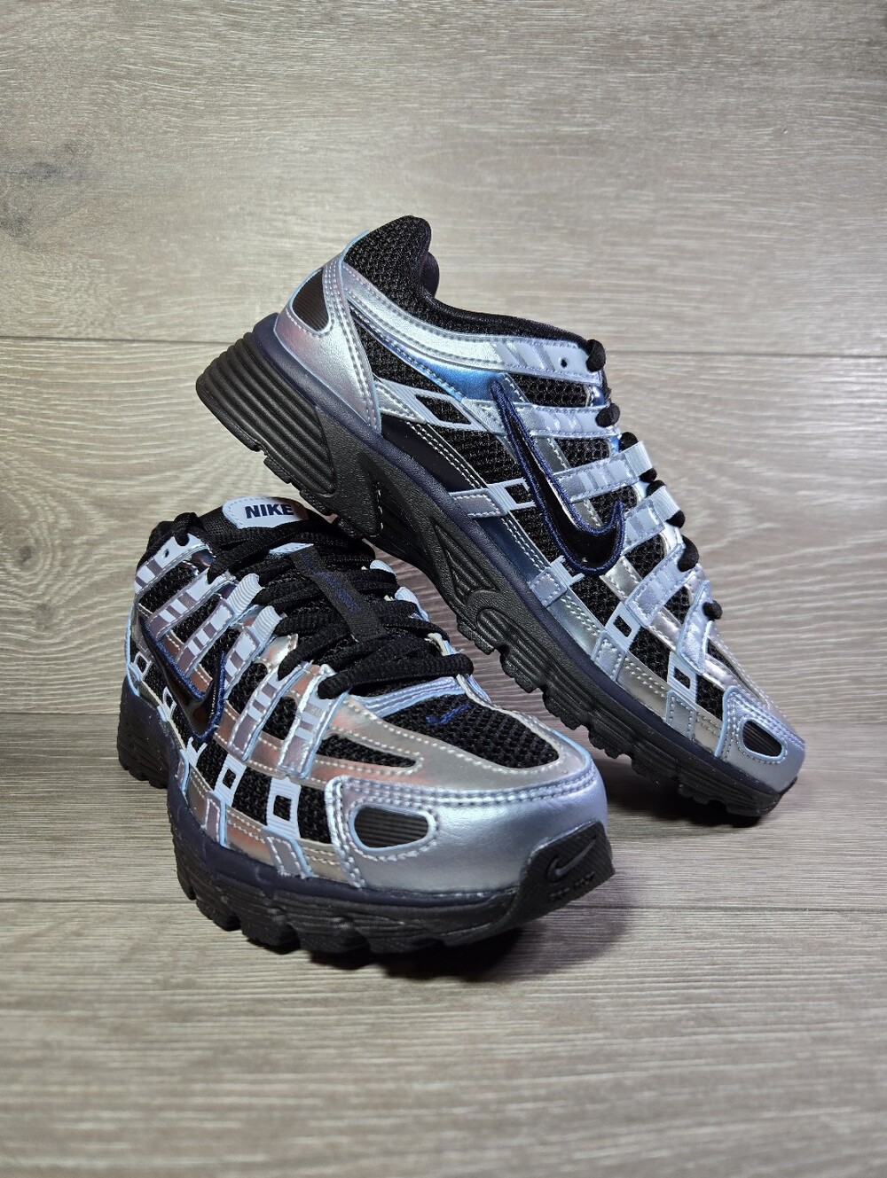 Nike P-6000 Running Shoes Black / Hydrogen Blue IM9013-001 Women's Size 8.5 New - Picture 3 of 8